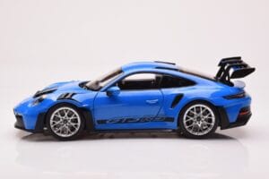Porsche 911 992 GT3 RS Sharkblue Norev 1:18 187358 Pressofusione — immagine 4 di 8