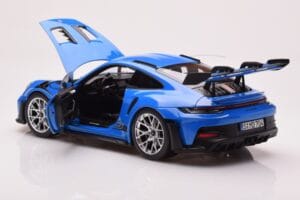 Porsche 911 992 GT3 RS Sharkblue Norev 1:18 187358 Pressofusione — immagine 5 di 8