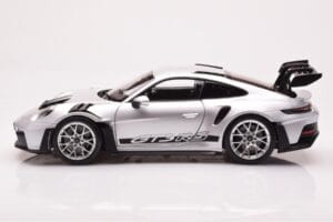 Porsche 911 992 GT3 RS Argento Metallizzato Norev 1:18 187357 Pressofusione — immagine 4 di 8
