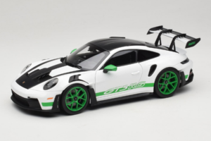 Porsche 911 992 GT3 RS Tribute to Carrera RS White Python Green Norev 1:18 187372 Pressofusione