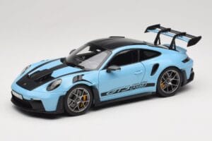 Porsche 911 992 GT3 RS Weissach Pack Gulf Blue Norev 1:18 187367 Pressofusione