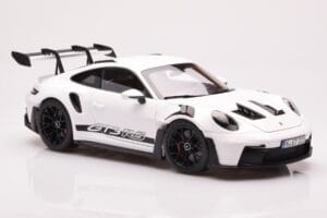 Porsche 911 992 GT3 RS Bianco Norev 1:18 187361 Pressofusione — immagine 6 di 8