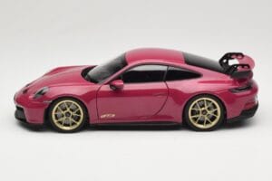 Porsche 911 992 GT3 Ruby Star Neo Norev 1:18 187381 Pressofusione — immagine 4 di 8