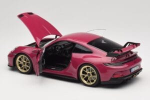 Porsche 911 992 GT3 Ruby Star Neo Norev 1:18 187381 Pressofusione — immagine 5 di 8