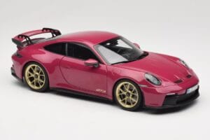 Porsche 911 992 GT3 Ruby Star Neo Norev 1:18 187381 Pressofusione — immagine 6 di 8