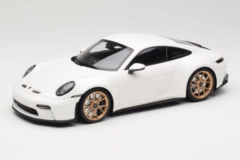Porsche 911 992 GT3 Touring Bianco Neodyme Wheels Minichamps 1:18 117069022 Pressofusione