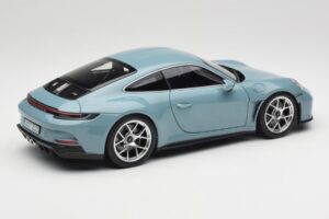 Porsche 911 992 S/T Meissen Blue Norev 1:18 187470 Pressofusione — immagine 3 di 8