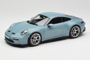 Porsche 911 992 S/T Meissen Blue Norev 1:18 187470 Pressofusione