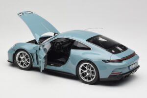 Porsche 911 992 S/T Meissen Blue Norev 1:18 187470 Pressofusione — immagine 5 di 8