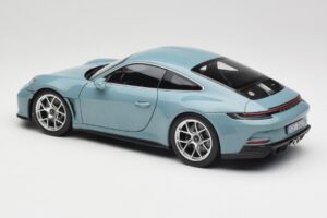 Porsche 911 992 S/T Meissen Blue Norev 1:18 187470 Pressofusione — immagine 7 di 8