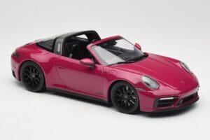 Porsche 911 992 Targa 4 GTS Rubystar Minichamps 1:18 155061066 Pressofusione — immagine 4 di 6