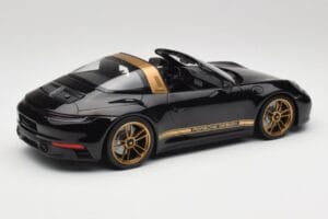 Porsche 911 992 Targa Porsche Design Nero & Oro Concept Minichamps 1:18 PORSCHE001 Pressofusione — immagine 2 di 6