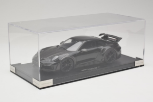 Porsche 911 992 TechArt GTstreet R Nero Con Cerchi Neri TechArt 1:18 REMC012 Resina — immagine 2 di 6