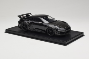 Porsche 911 992 TechArt GTstreet R Nero Con Cerchi Neri TechArt 1:18 REMC012 Resina — immagine 4 di 6