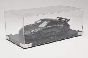 Porsche 911 992 TechArt GTstreet R Nero Con Cerchi Blu TechArt 1:18 REMC009 Resina — immagine 2 di 6