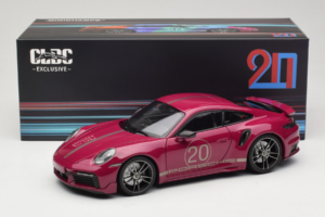 Porsche 911 992 Turbo S Coupe Sport Design Rosso Minichamps 1:18 113069075 Pressofusione — immagine 8 di 8