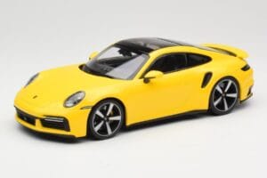 Porsche 911 992 Turbo S Giallo Minichamps 1:18 155069071 Pressofusione