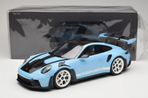 Porsche 911 992.1 GT3 RS Gulf Blue GT Spirit 1:12 GT497 Resina — immagine 6 di 6