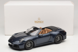 Porsche 911 992.2 Carrera Cabriolet Yachting Blue Norev 1:18 187180 Pressofusione — immagine 8 di 8