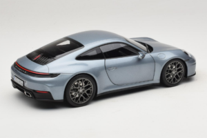 Porsche 911 992.2 Carrera Polar Silver Metallic Norev 1:18 187170 Pressofusione — immagine 3 di 8