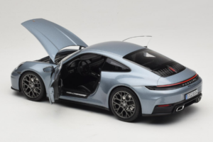 Porsche 911 992.2 Carrera Polar Silver Metallic Norev 1:18 187170 Pressofusione — immagine 5 di 8