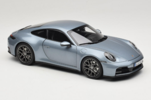 Porsche 911 992.2 Carrera Polar Silver Metallic Norev 1:18 187170 Pressofusione — immagine 6 di 8