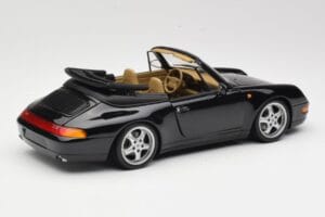 Porsche 911 993 Cabriolet Nero UT Models 1:18 27806-U1 Pressofusione — immagine 3 di 8