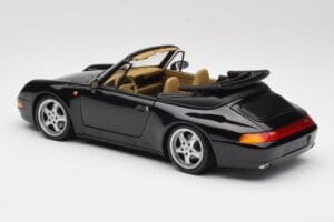 Porsche 911 993 Cabriolet Nero UT Models 1:18 27806-U1 Pressofusione — immagine 7 di 8