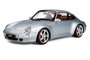 Porsche 911 993 Carrera 4S Argento GT Spirit 1:8 GTS801901 Resina