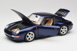 Porsche 911 993 Carrera Cup Blu Braccio & Gotz 1993 Bburago 1:18 3060-M1 Pressofusione — immagine 2 di 8
