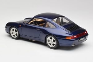 Porsche 911 993 Carrera Cup Blu Braccio & Gotz 1993 Bburago 1:18 3060-M1 Pressofusione — immagine 7 di 8