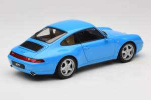 Porsche 911 993 Carrera Blue Metallic AUTOart 1:18 78133 Pressofusione — immagine 3 di 8