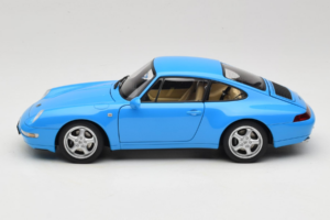 Porsche 911 993 Carrera Blue Metallic AUTOart 1:18 78133 Pressofusione — immagine 4 di 8