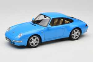Porsche 911 993 Carrera Blue Metallic AUTOart 1:18 78133 Pressofusione