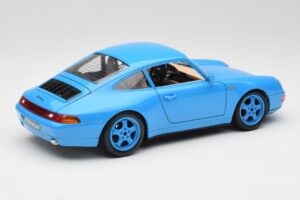 Porsche 911 993 Carrera Blu Bburago 1:18 3060 Pressofusione — immagine 3 di 8