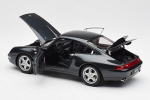 Porsche 911 993 Carrera Verde Metallizzato AUTOart 1:18 78134 Pressofusione — immagine 5 di 8
