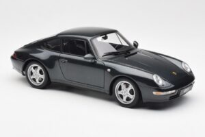 Porsche 911 993 Carrera Verde Metallizzato AUTOart 1:18 78134 Pressofusione — immagine 6 di 8
