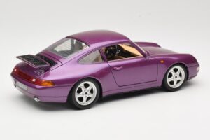 Porsche 911 993 Carrera Viola Bburago 1:18 3060-M2 Pressofusione — immagine 3 di 8