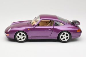 Porsche 911 993 Carrera Viola Bburago 1:18 3060-M2 Pressofusione — immagine 4 di 8