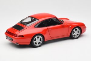 Porsche 911 993 Carrera Rosso AUTOart 1:18 78132 Pressofusione — immagine 3 di 8