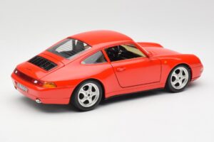 Porsche 911 993 Carrera Rosso Bburago 1:18 3050 Pressofusione — immagine 3 di 8