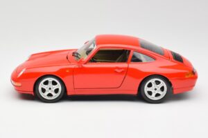 Porsche 911 993 Carrera Rosso Bburago 1:18 3050 Pressofusione — immagine 4 di 8