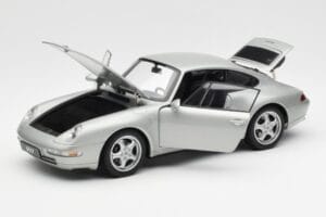 Porsche 911 993 Carrera Argento AUTOart 1:18 78131 Pressofusione — immagine 2 di 8