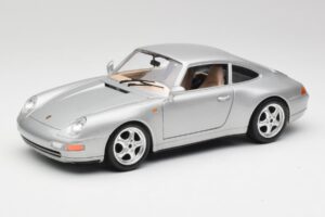 Porsche 911 993 Carrera Argento Bburago 1:18 3050-M1 Pressofusione