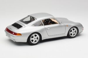 Porsche 911 993 Carrera Argento Bburago 1:18 3050-M1 Pressofusione — immagine 5 di 8