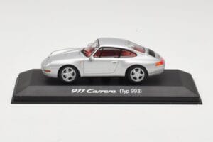 Porsche 911 993 Carrera Argento Minichamps 1:43 WAP02003597 Pressofusione
