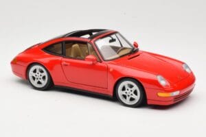Porsche 911 993 Carrera Targa Rosso UT Models 1:18 27821 Pressofusione — immagine 6 di 8