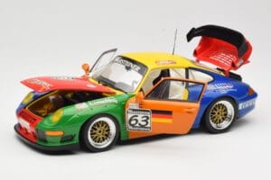 Porsche 911 993 GT2 #63 H. Muller / T. Trunk IMSA 1998 UT Models 1:18 39812 Pressofusione — immagine 2 di 8