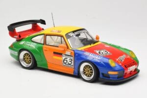 Porsche 911 993 GT2 #63 H. Muller / T. Trunk IMSA 1998 UT Models 1:18 39812 Pressofusione — immagine 6 di 8