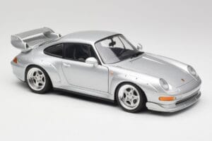 Porsche 911 993 GT2 Arctic Argento Metallizzato UT Models 1:18 27831 Pressofusione — immagine 6 di 8